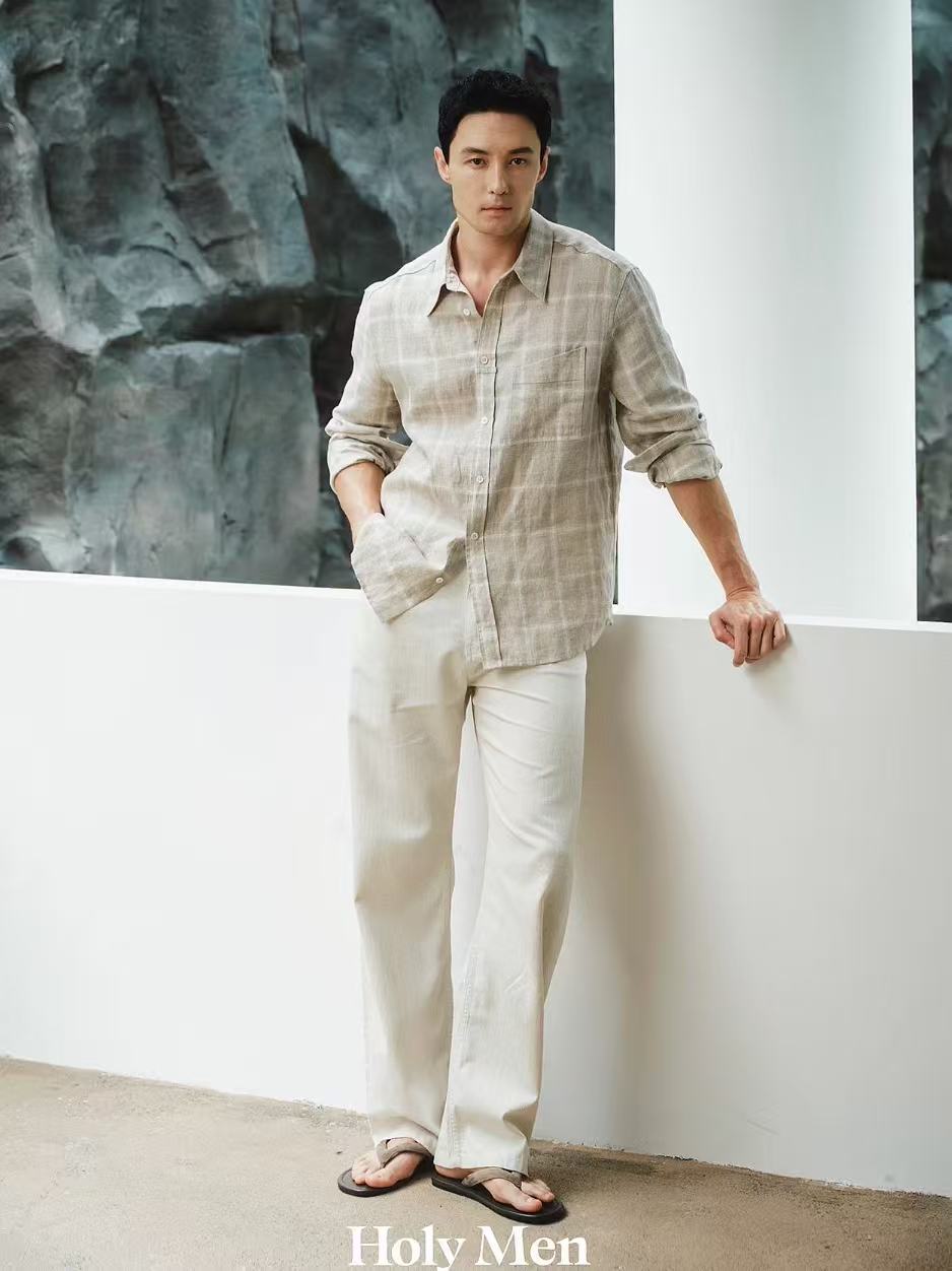 Natural Linen Overshirt