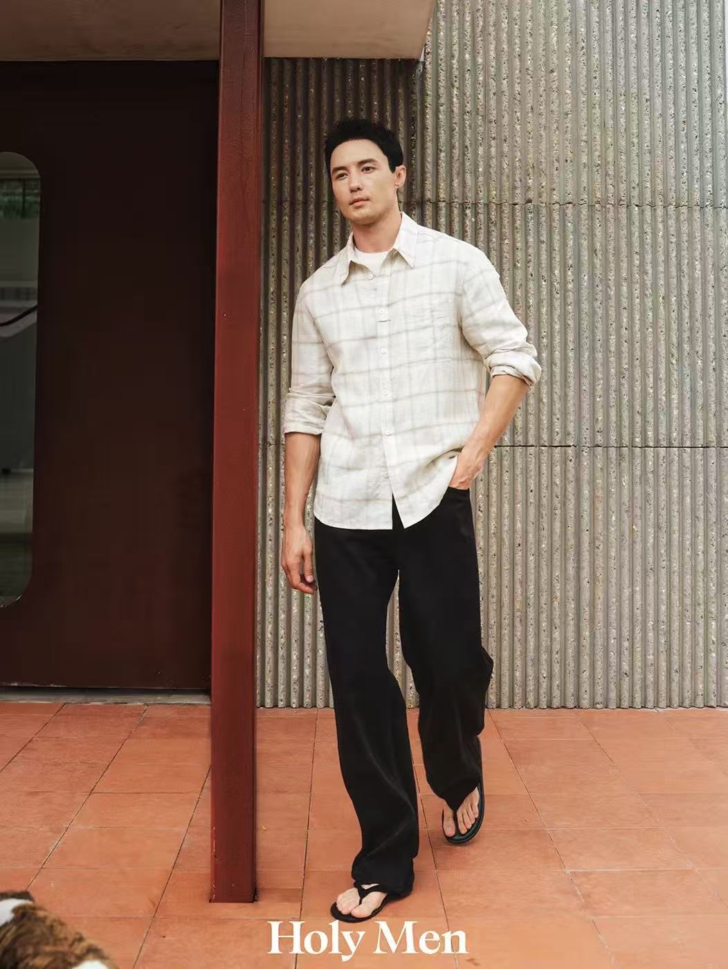 Natural Linen Overshirt