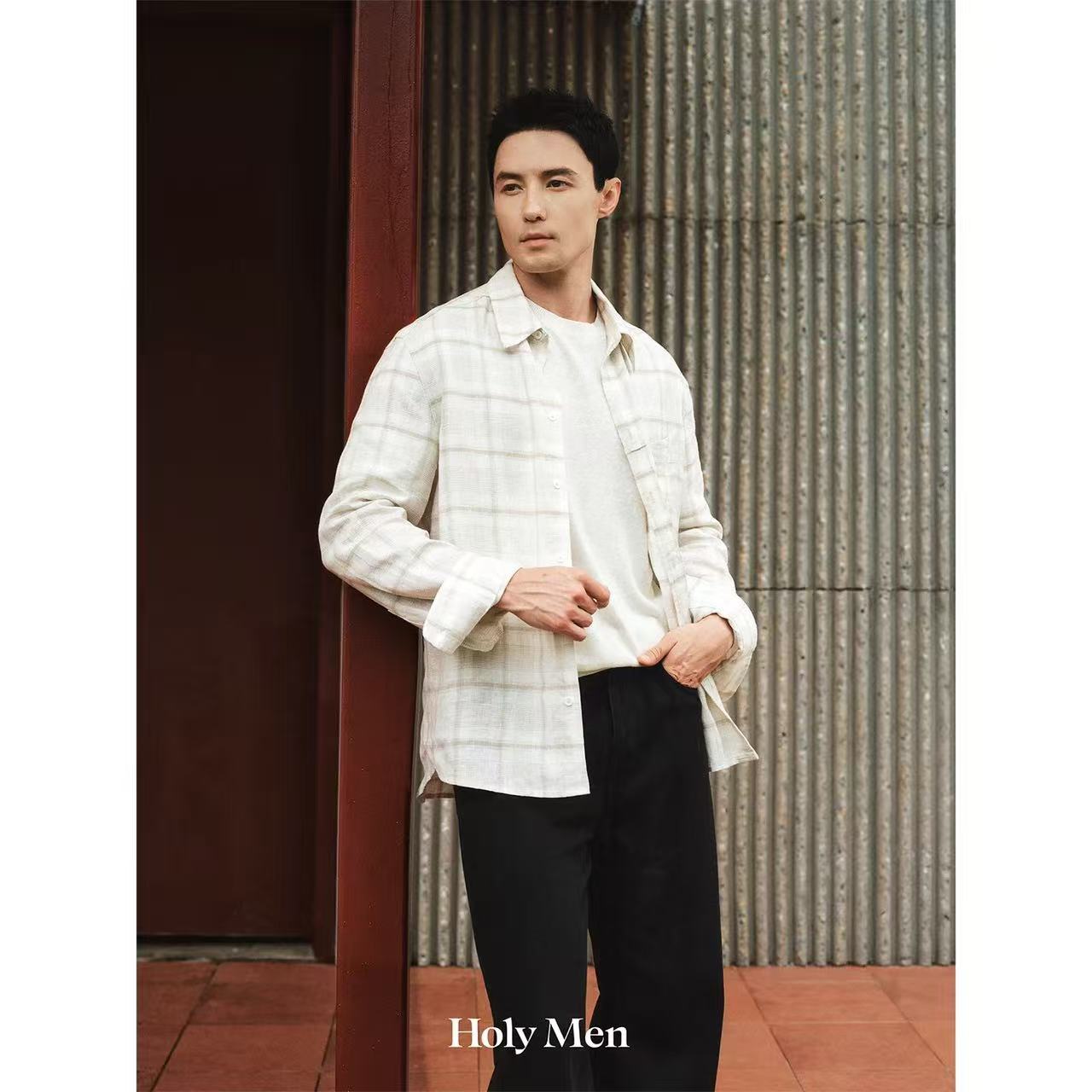 Natural Linen Overshirt