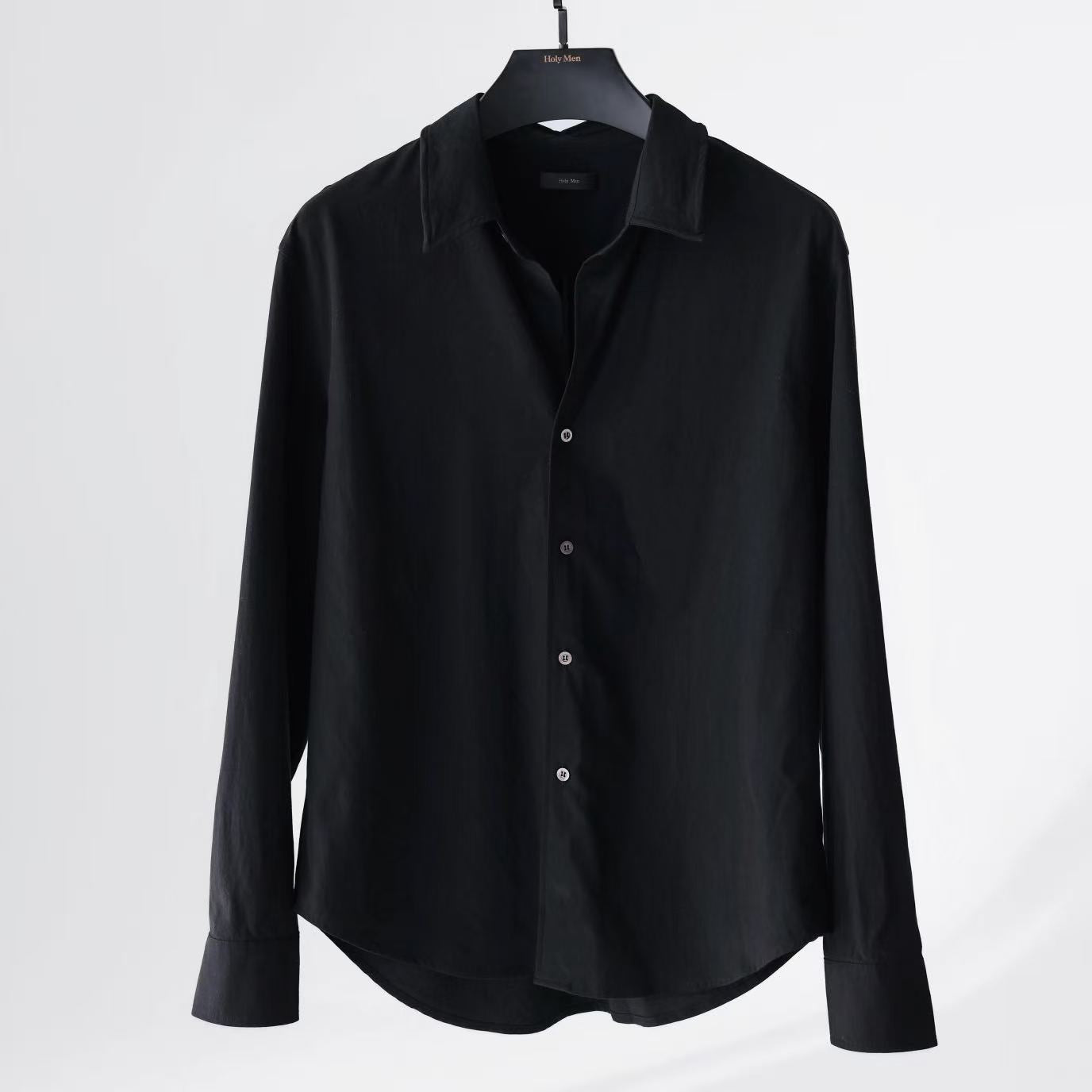 Silk-Cotton Relaxed Shirt