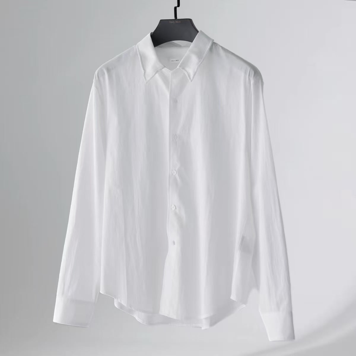 Silk-Cotton Relaxed Shirt