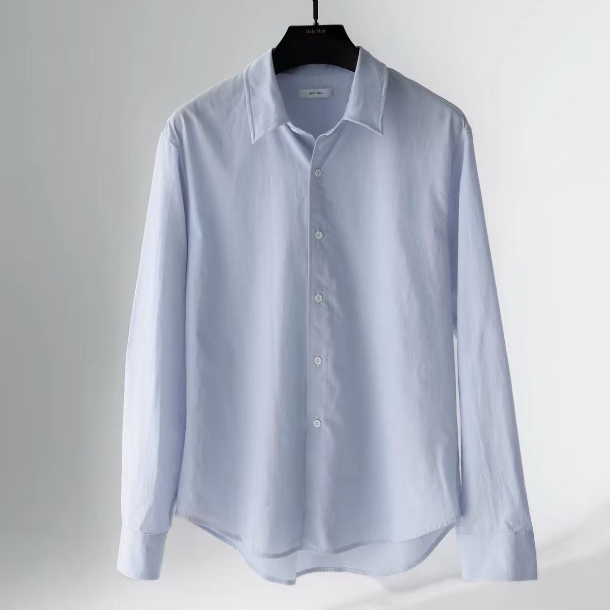 Silk-Cotton Relaxed Shirt