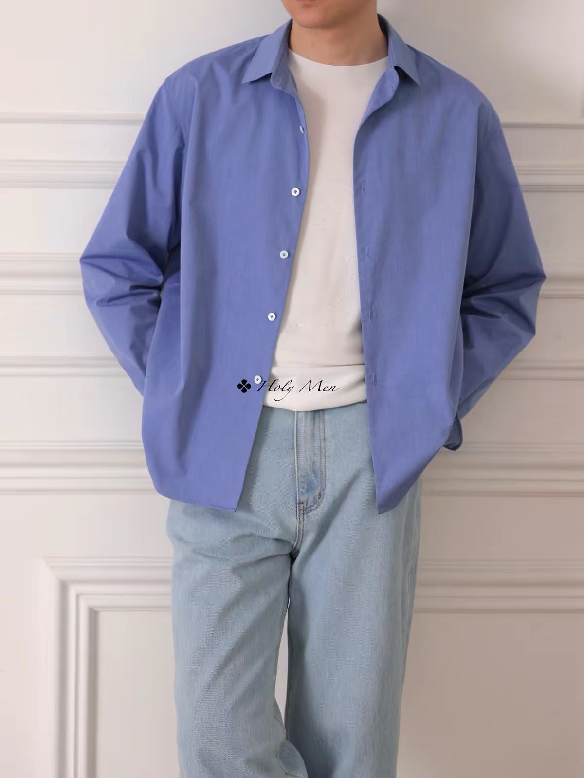 Premium Cotton Relaxed Shirt
