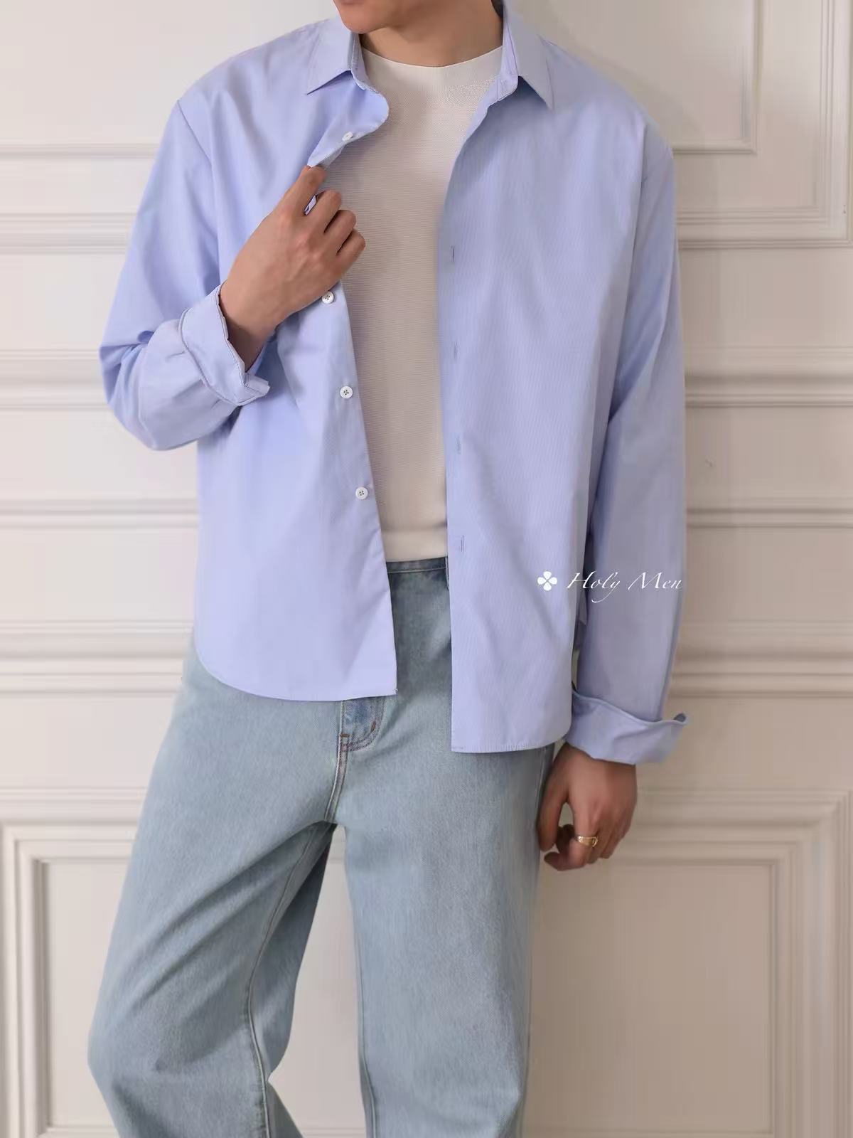 Premium Cotton Relaxed Shirt