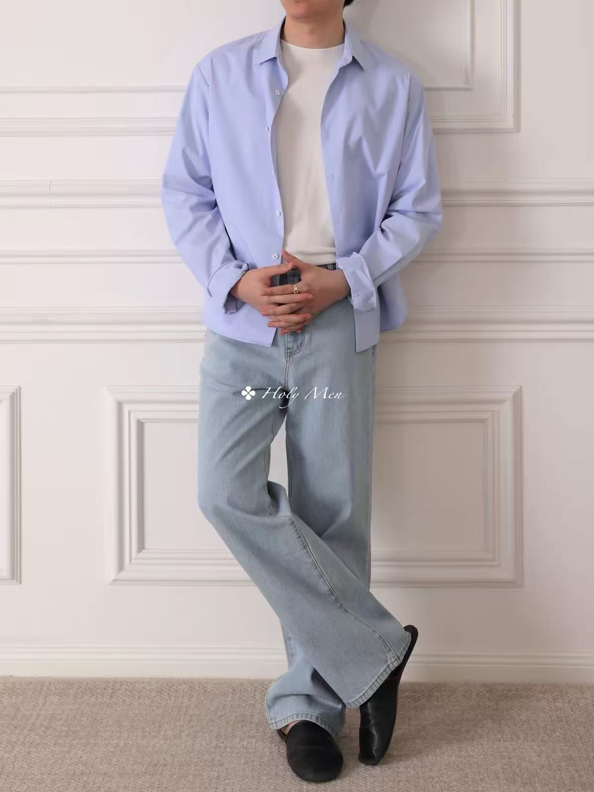 Premium Cotton Relaxed Shirt