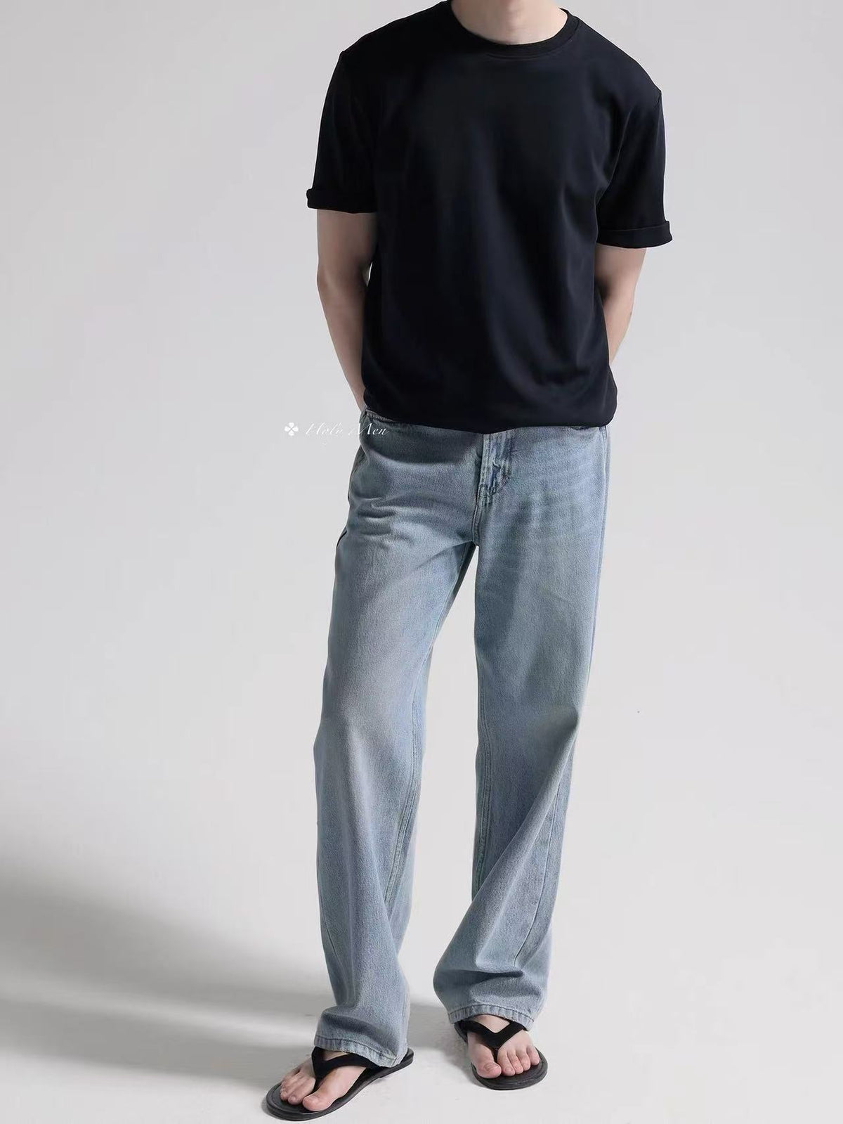 Relaxed Wide-Leg Denim